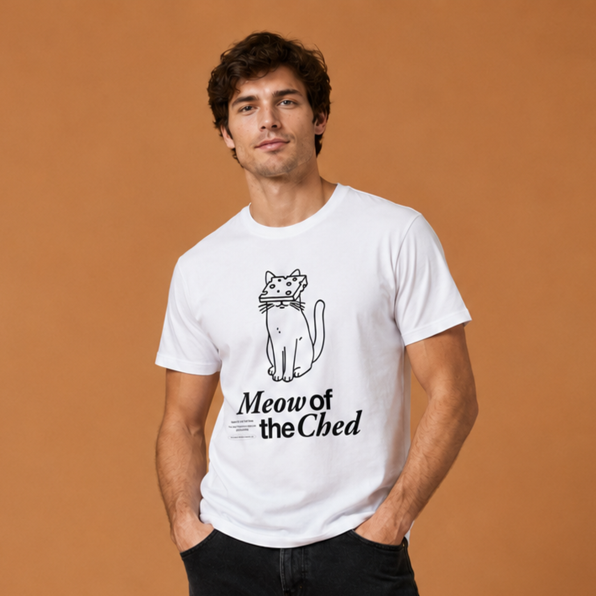 Meow Of The Ched  / Men's Tee