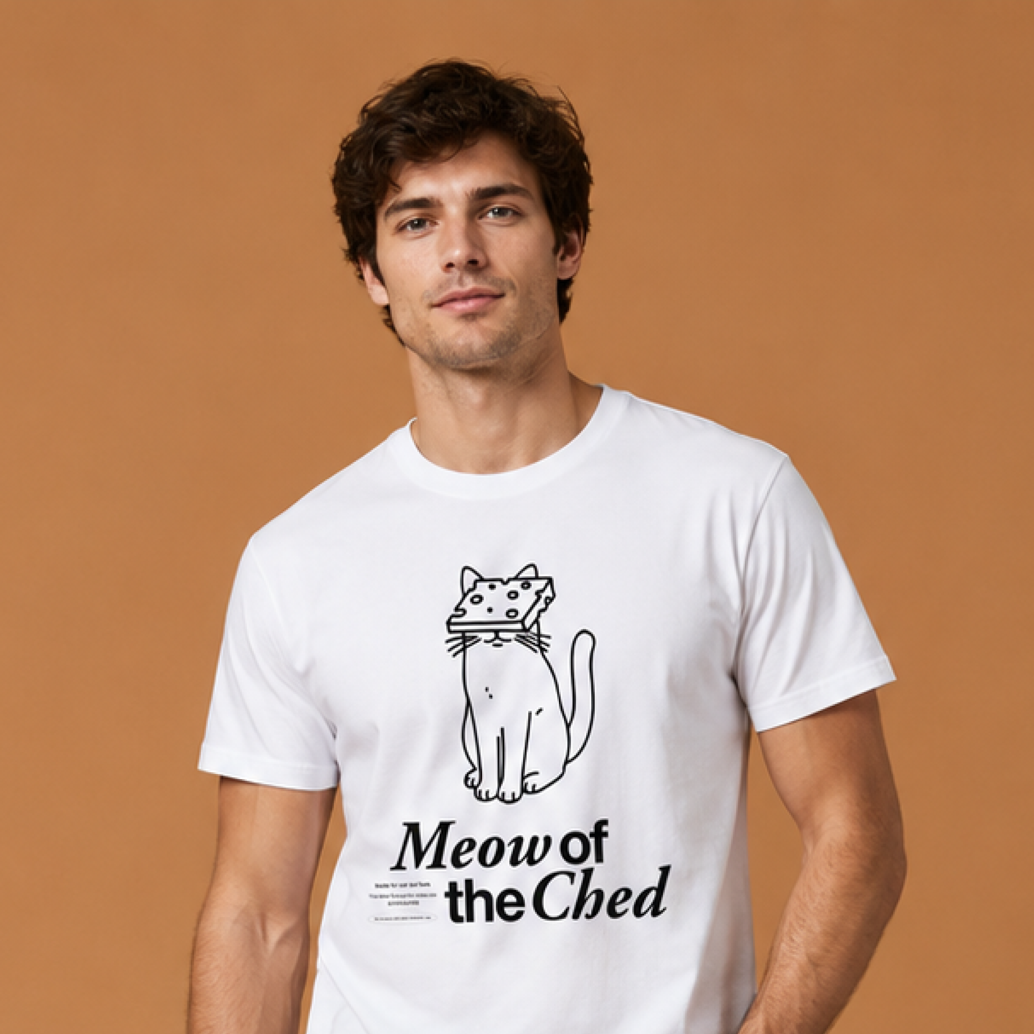 Meow Of The Ched  / Men's Tee