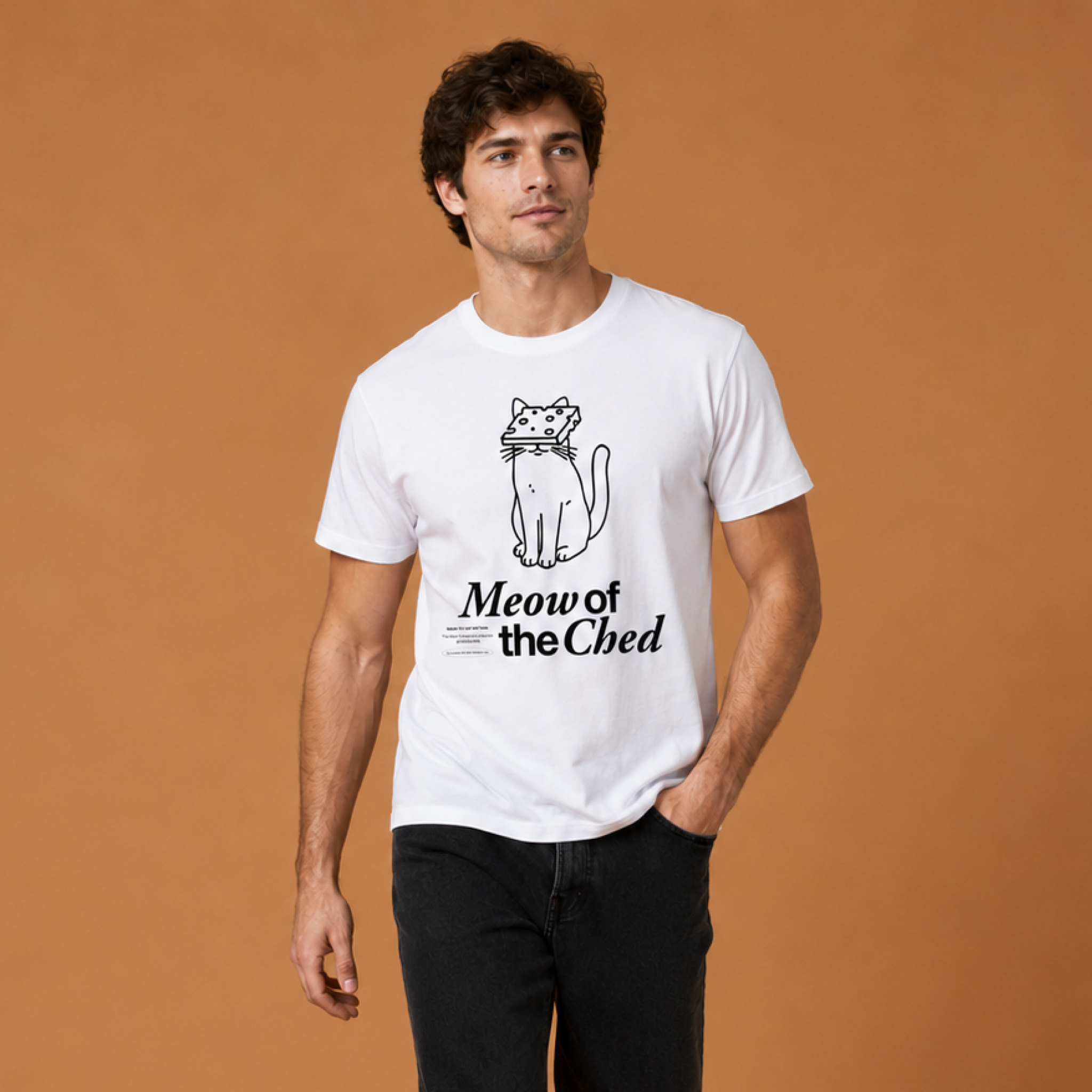 Meow Of The Ched  / Men's Tee