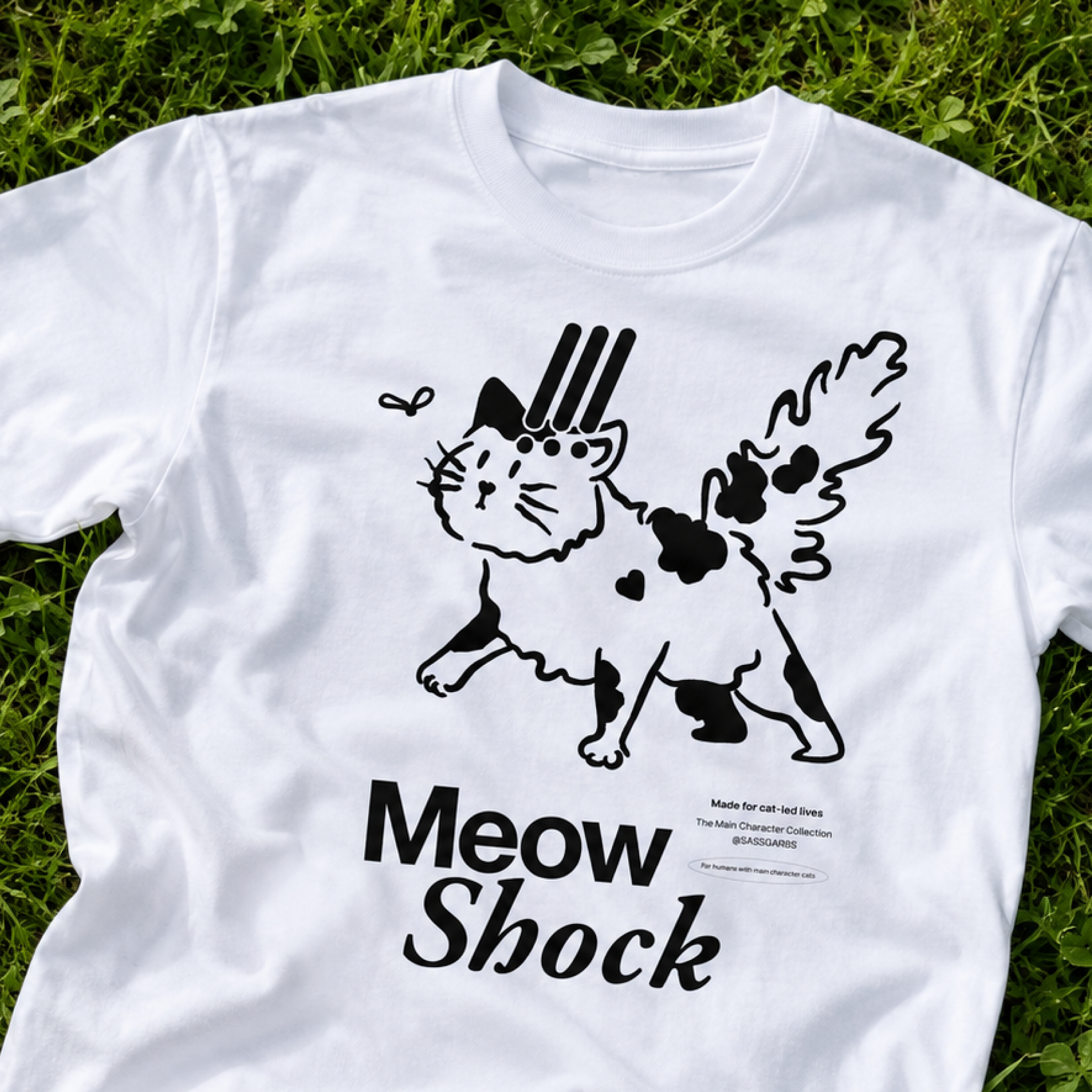 Meow Shock  / Men's Tee