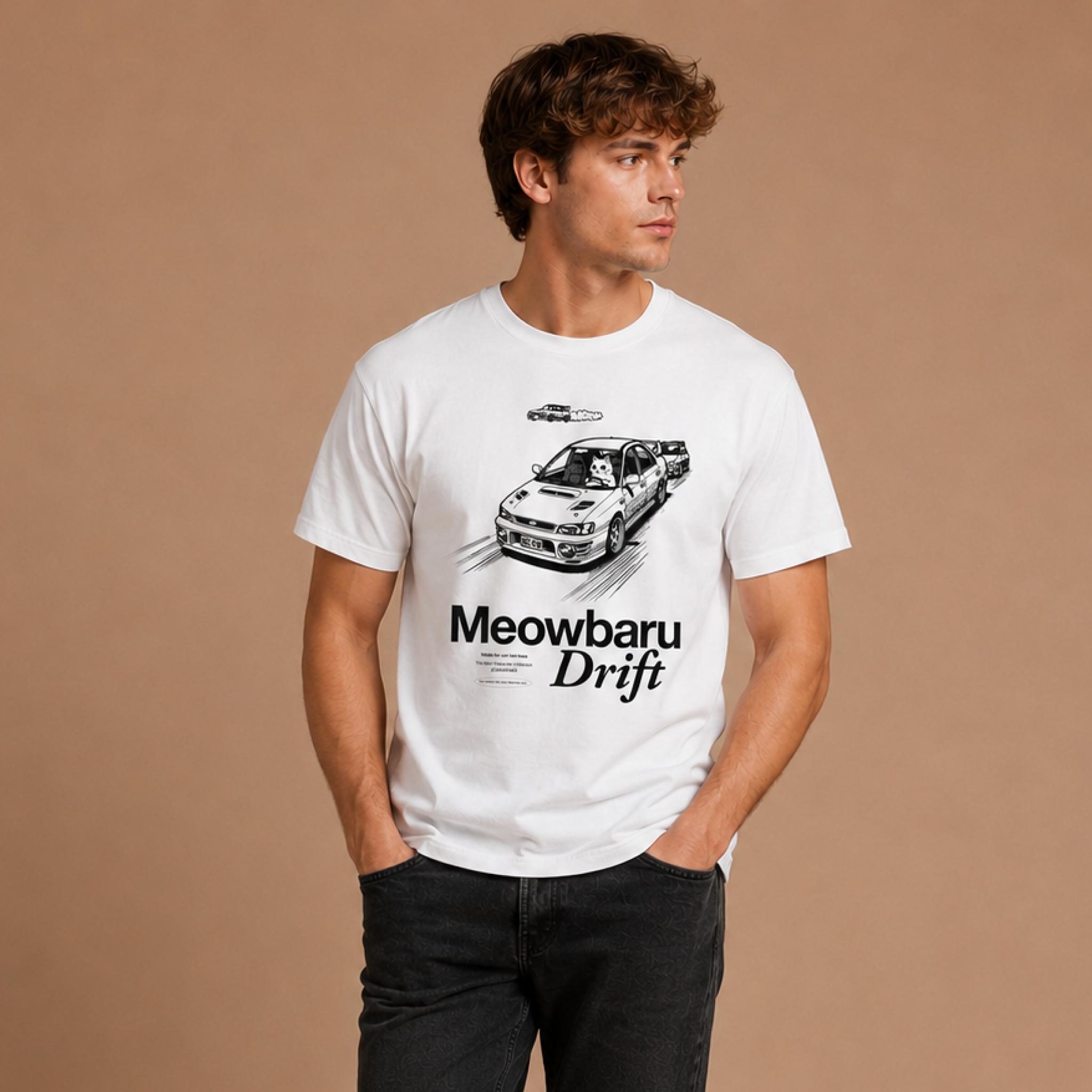Meowbaru Drift / Men's Tee