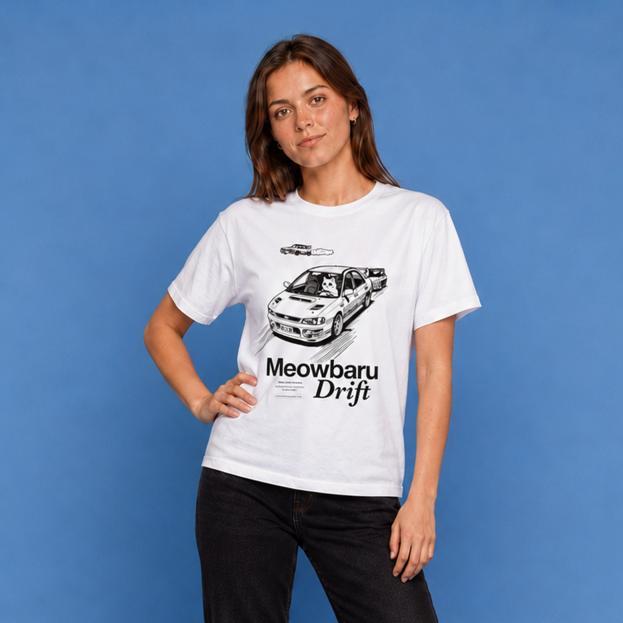 Meowbaru Drift / Women's Tee