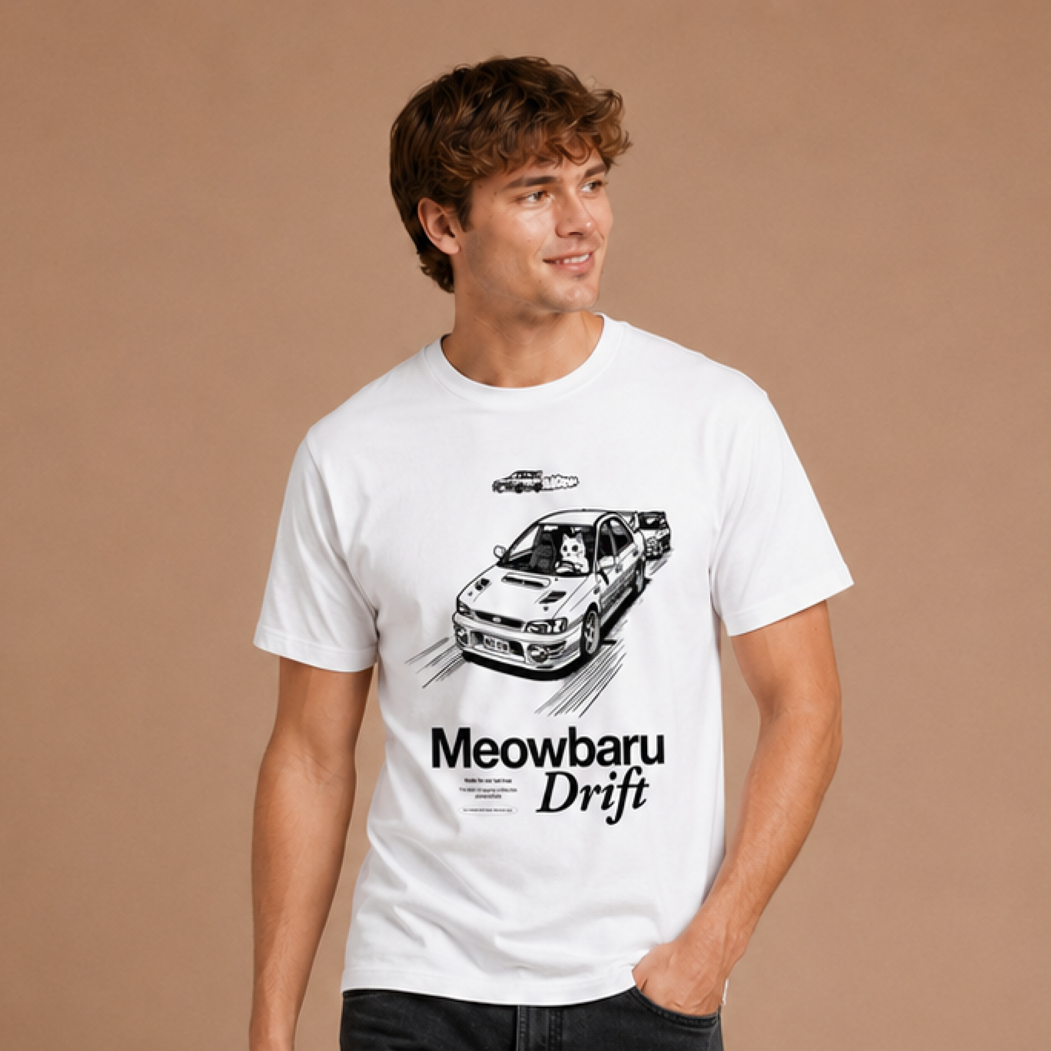 Meowbaru Drift / Men's Tee