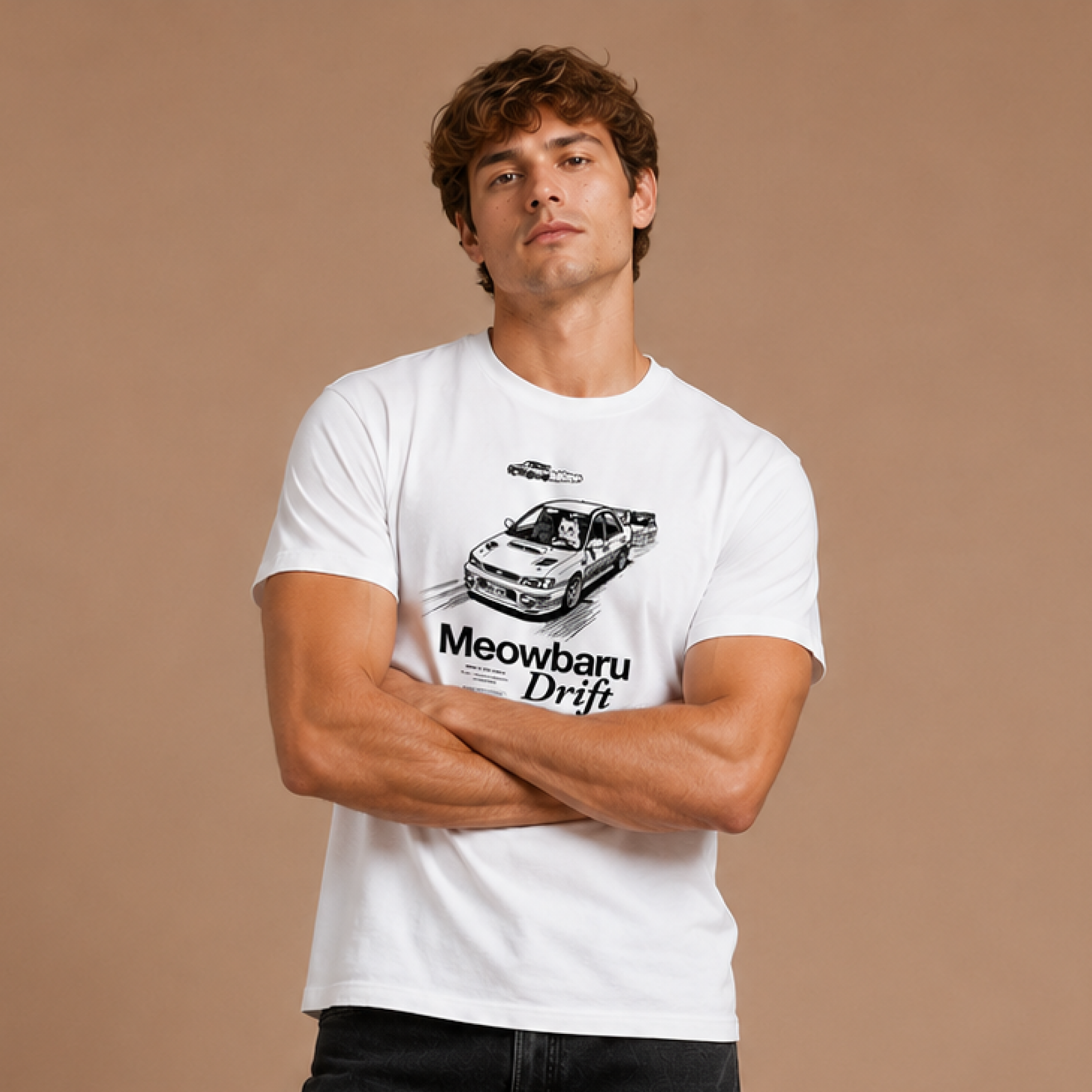 Meowbaru Drift / Men's Tee