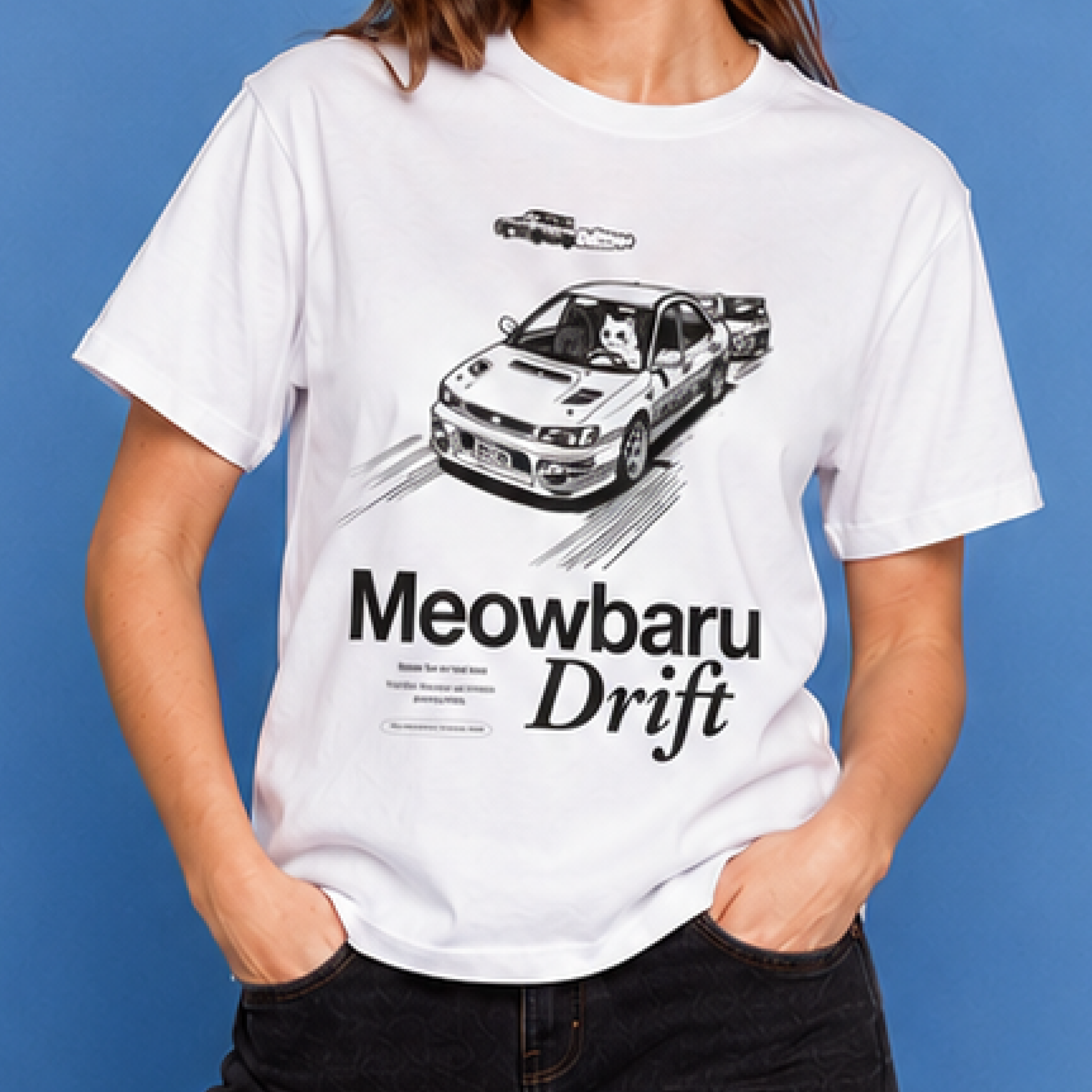 Meowbaru Drift / Women's Tee