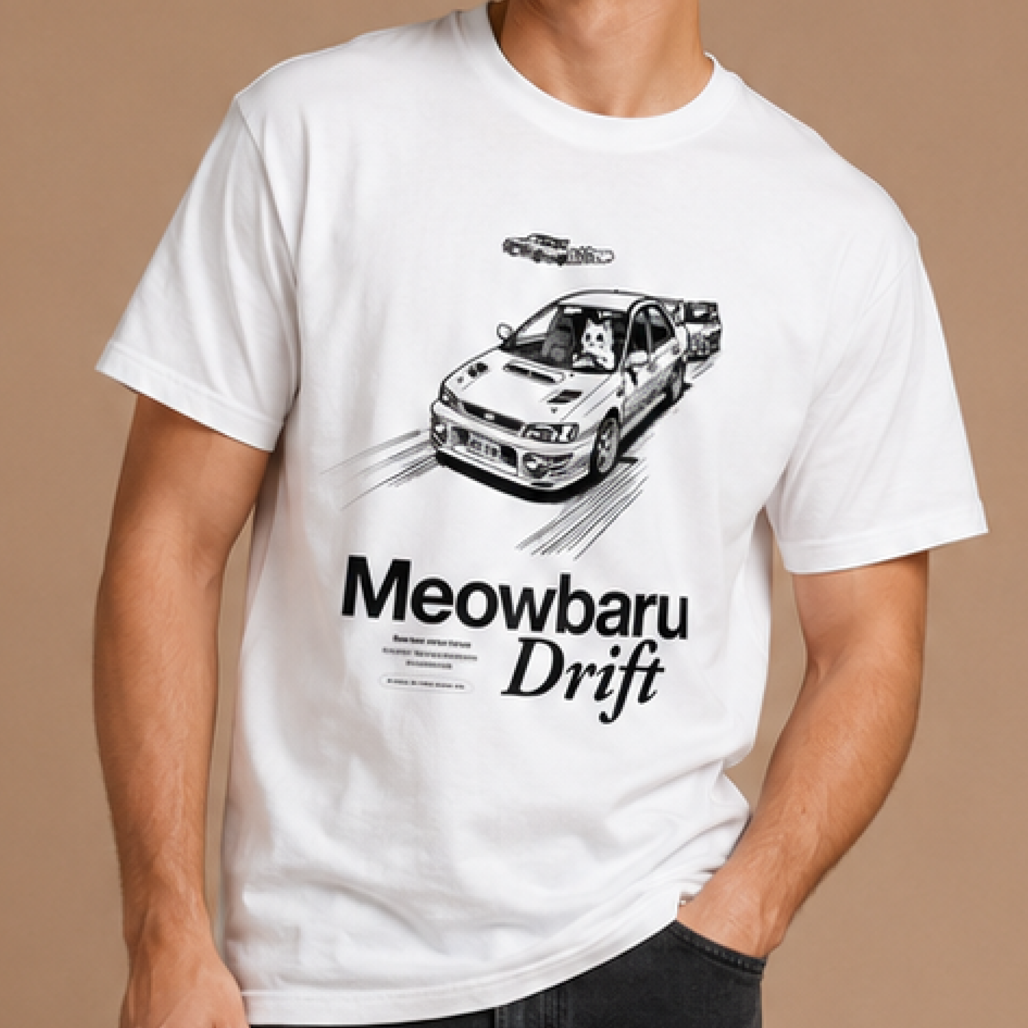 Meowbaru Drift / Men's Tee