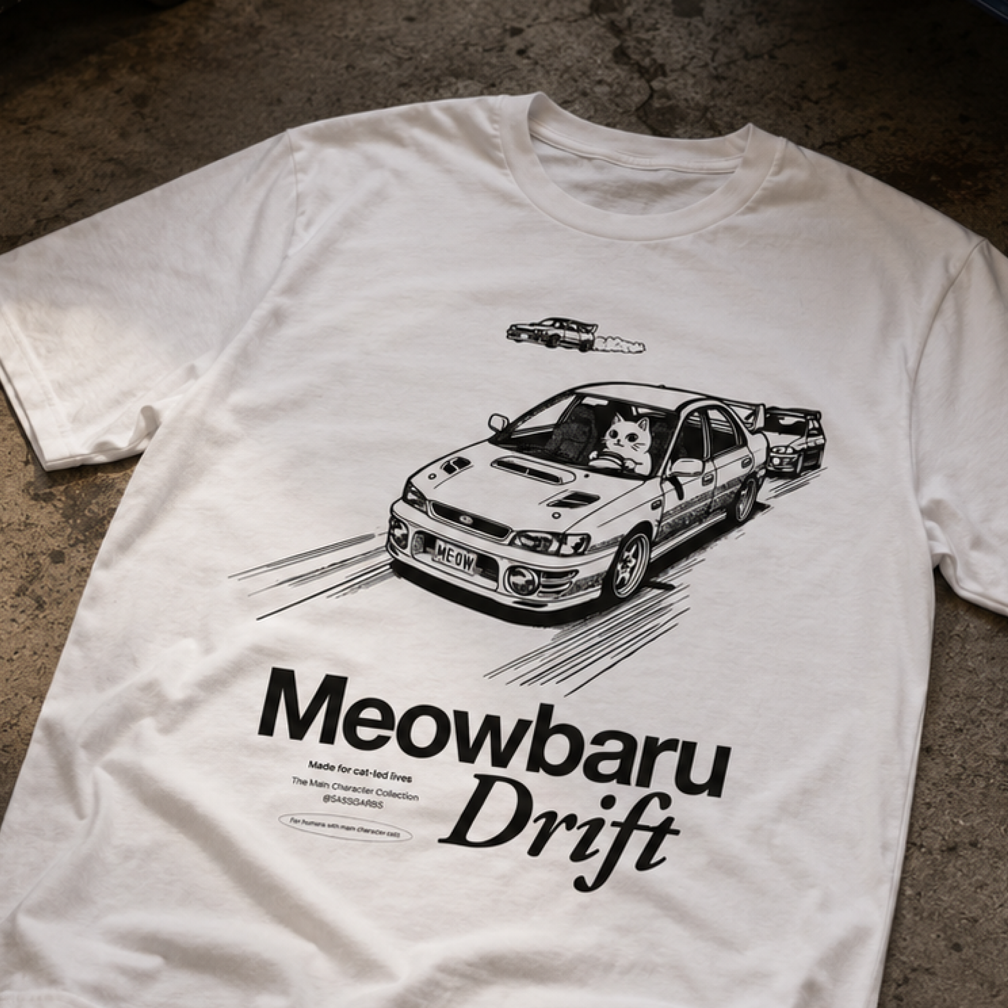 Meowbaru Drift / Women's Tee