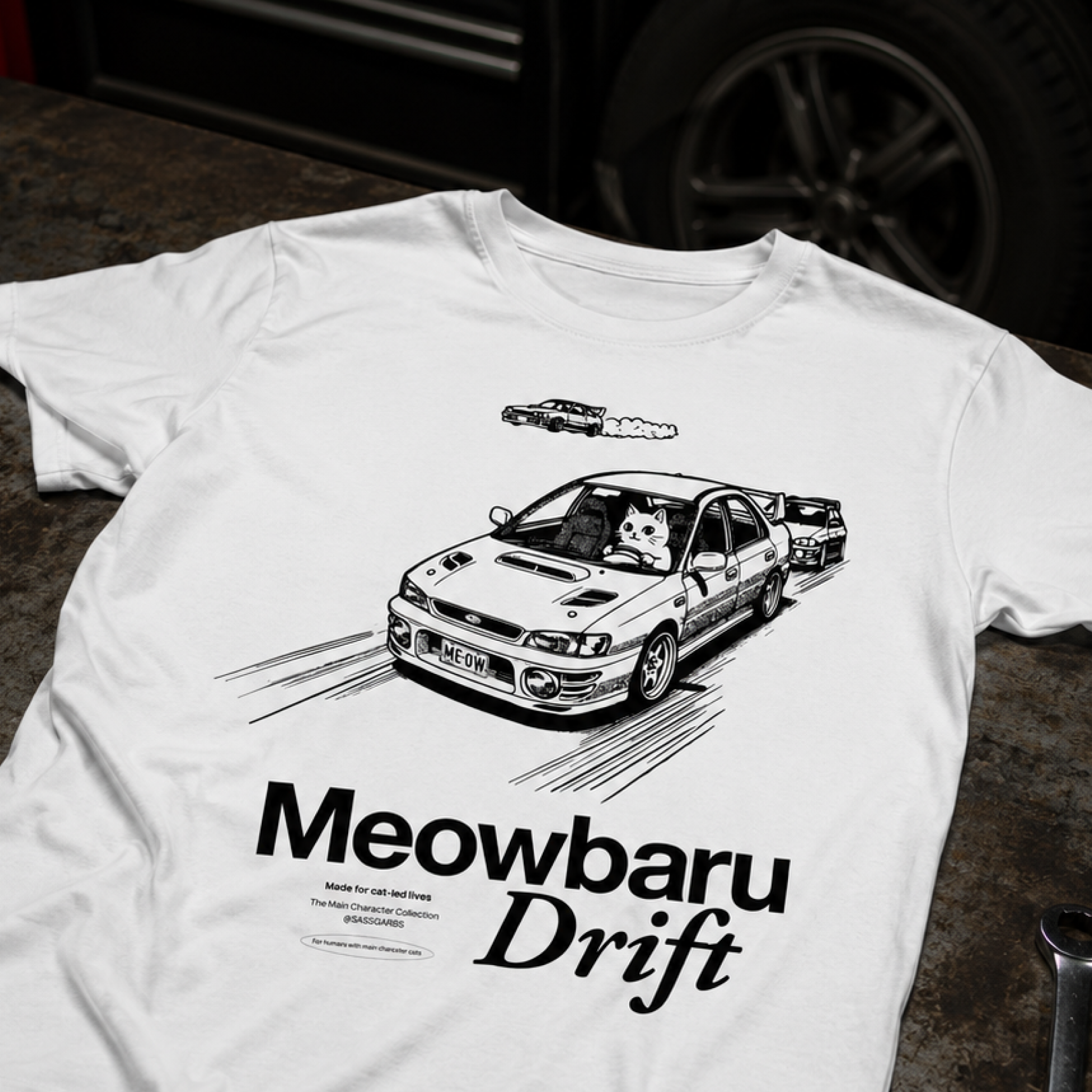 Meowbaru Drift / Men's Tee