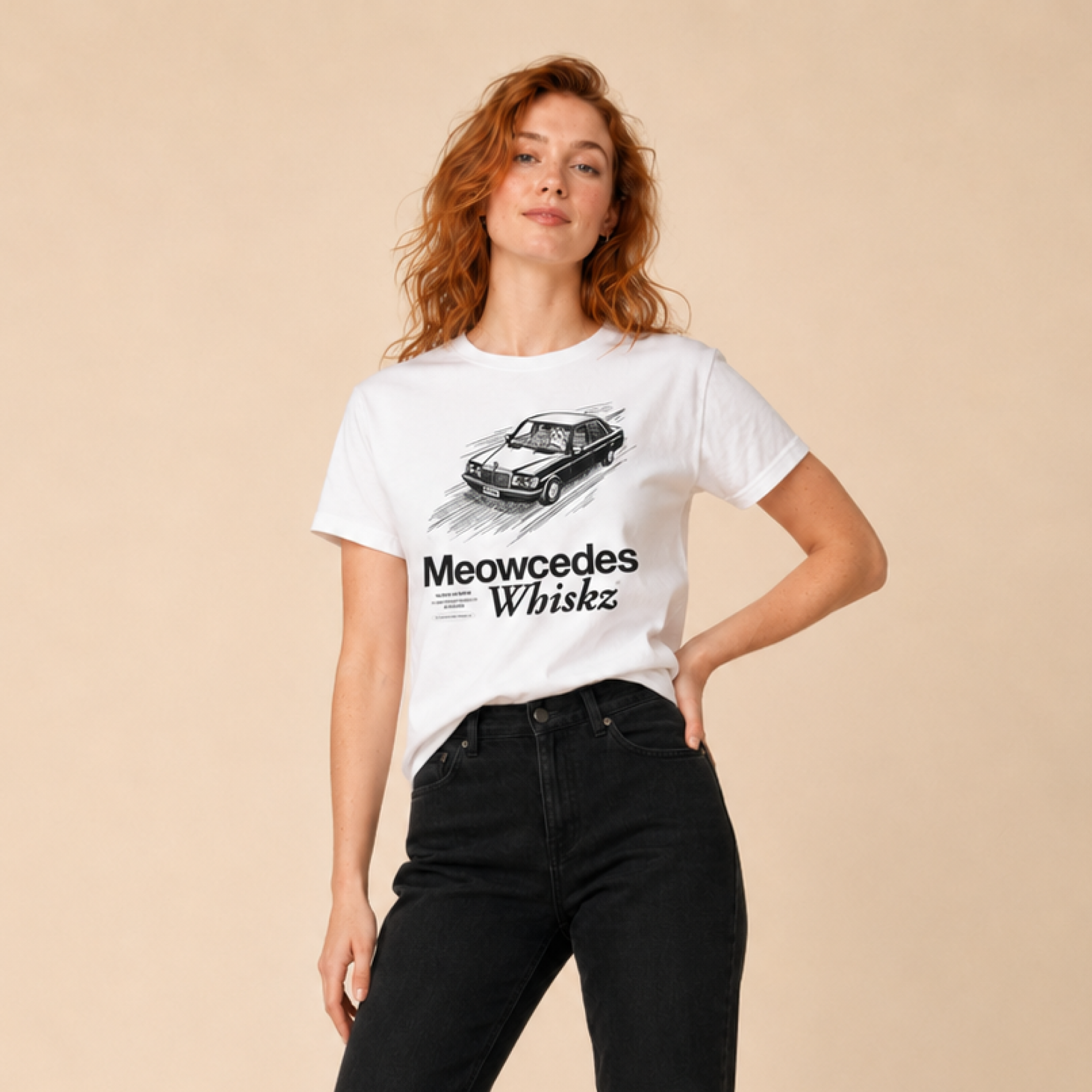 Meowcedes Whiskz  / Women's Tee