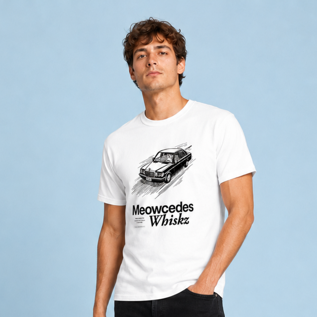 Meowcedes Whiskz  / Men's Tee