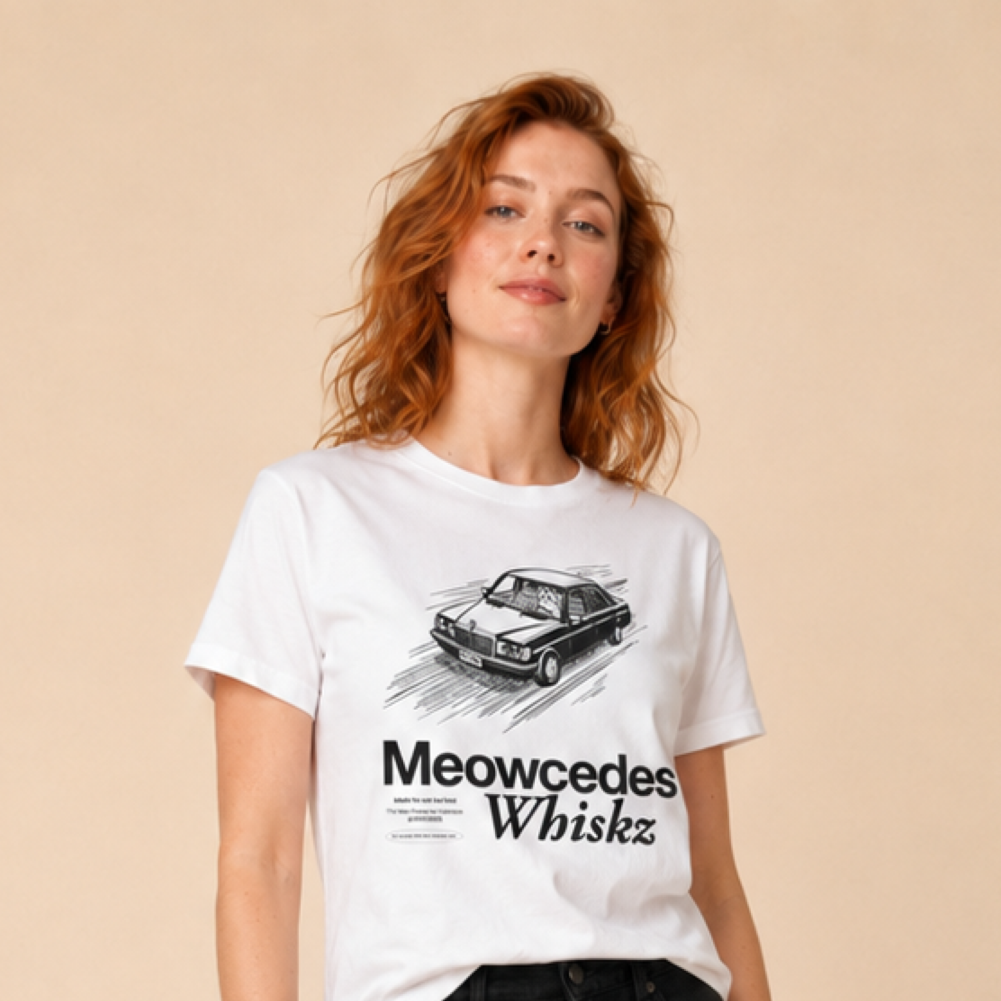 Meowcedes Whiskz  / Women's Tee