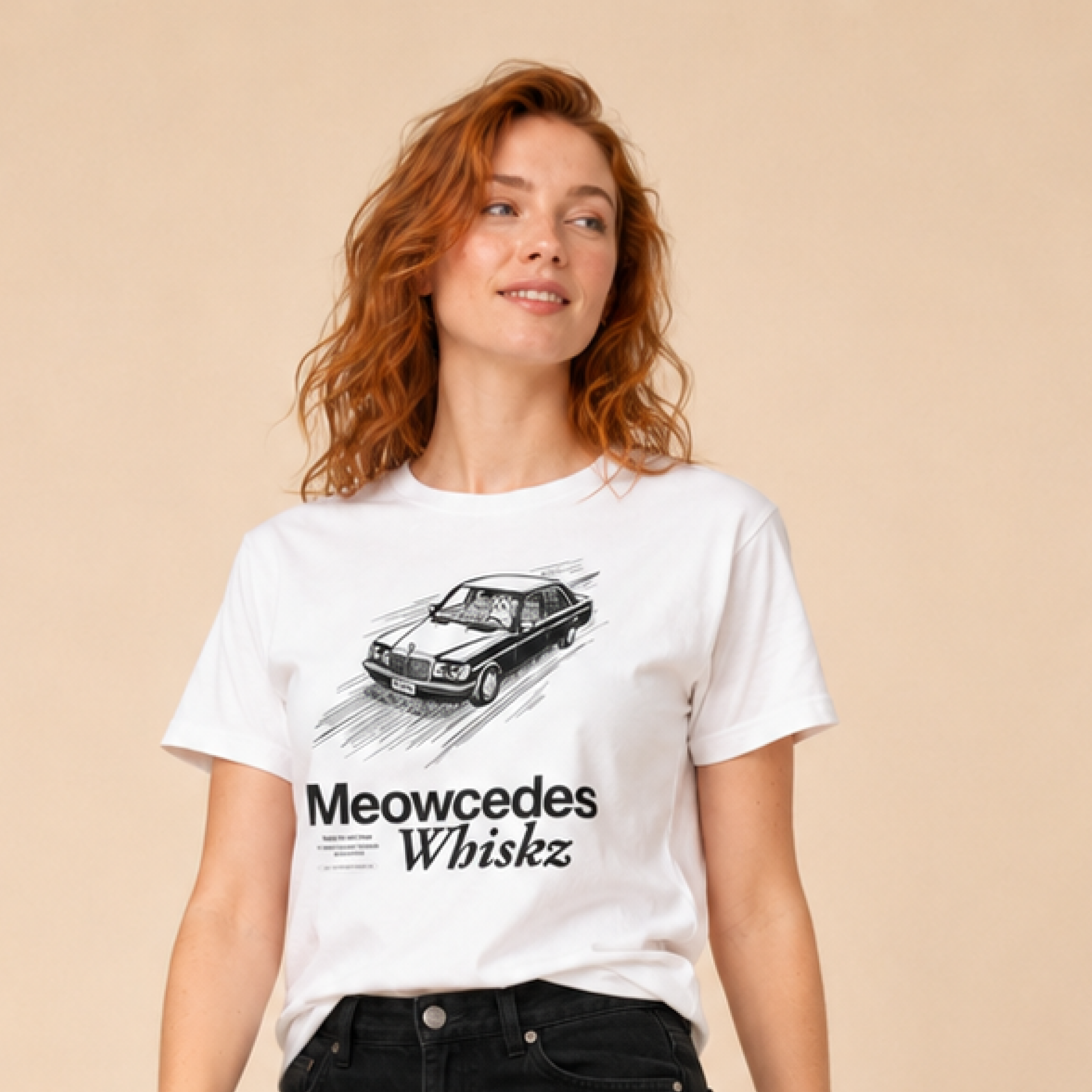 Meowcedes Whiskz  / Women's Tee