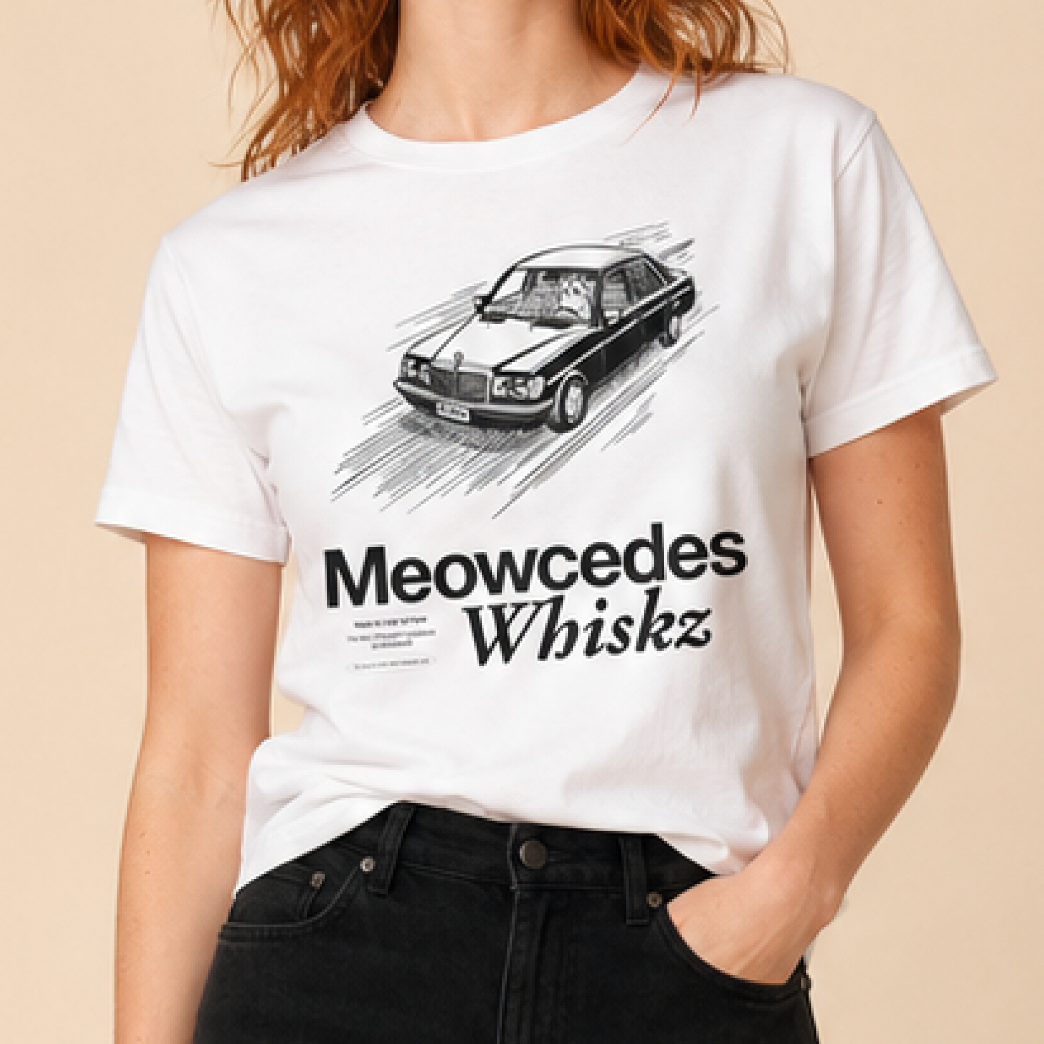 Meowcedes Whiskz  / Women's Tee