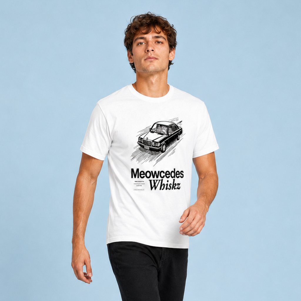 Meowcedes Whiskz  / Men's Tee