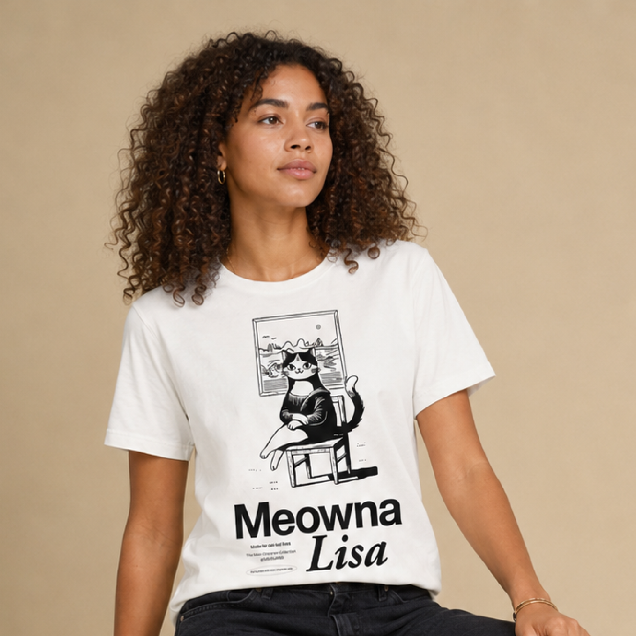 Meowna Lisa / Women's Tee