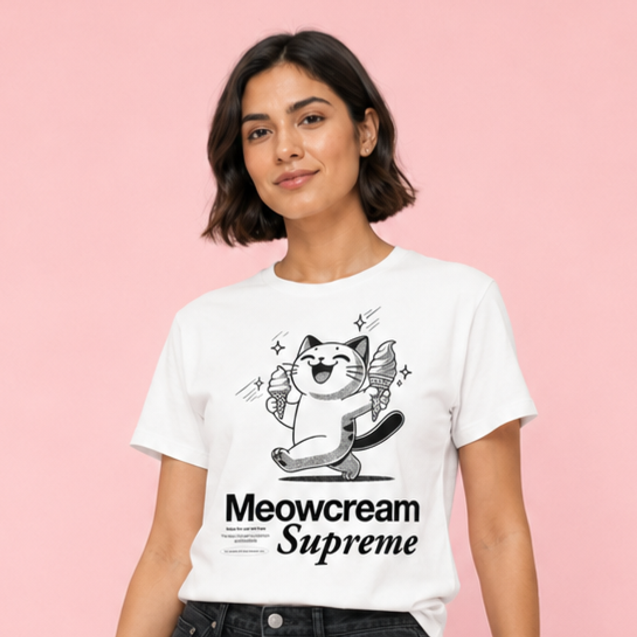 Meowcream Supreme / Women's Tee