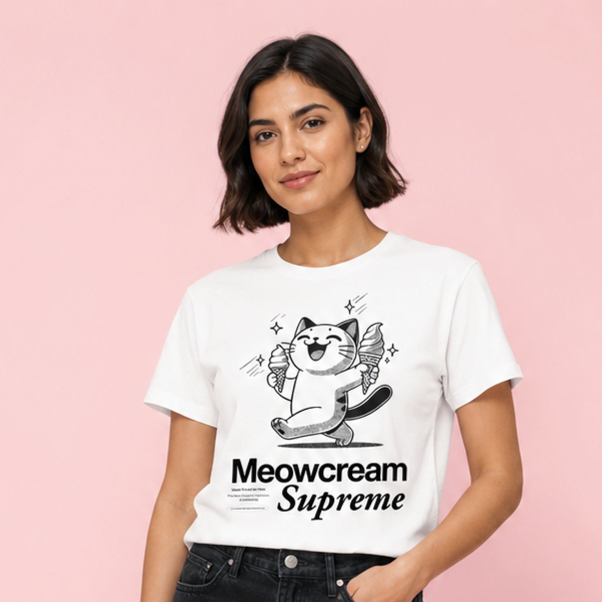 Meowcream Supreme / Women's Tee