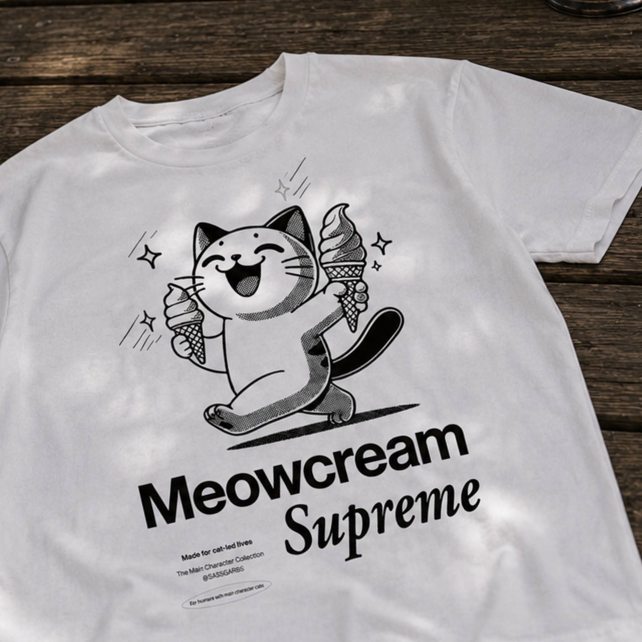 Meowcream Supreme / Men's Tee