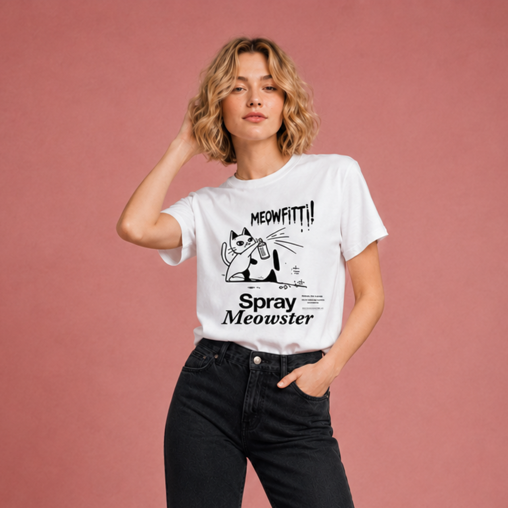 Spray Meowster / Women's Tee