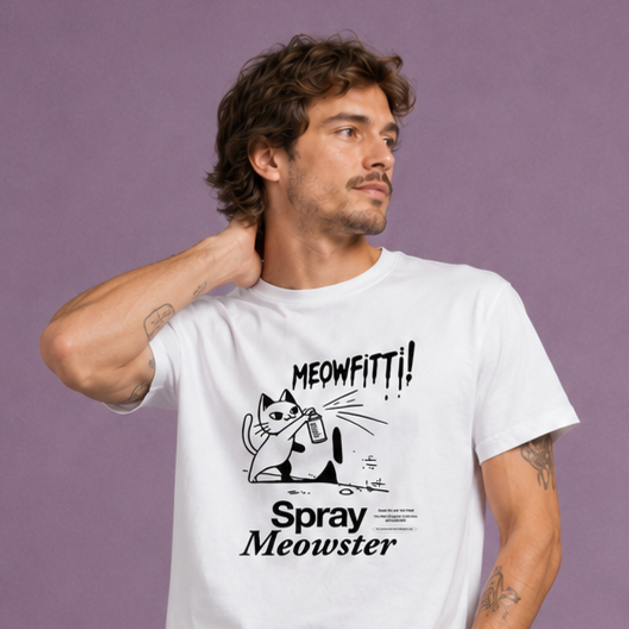 Spray Meowster / Men's Tee