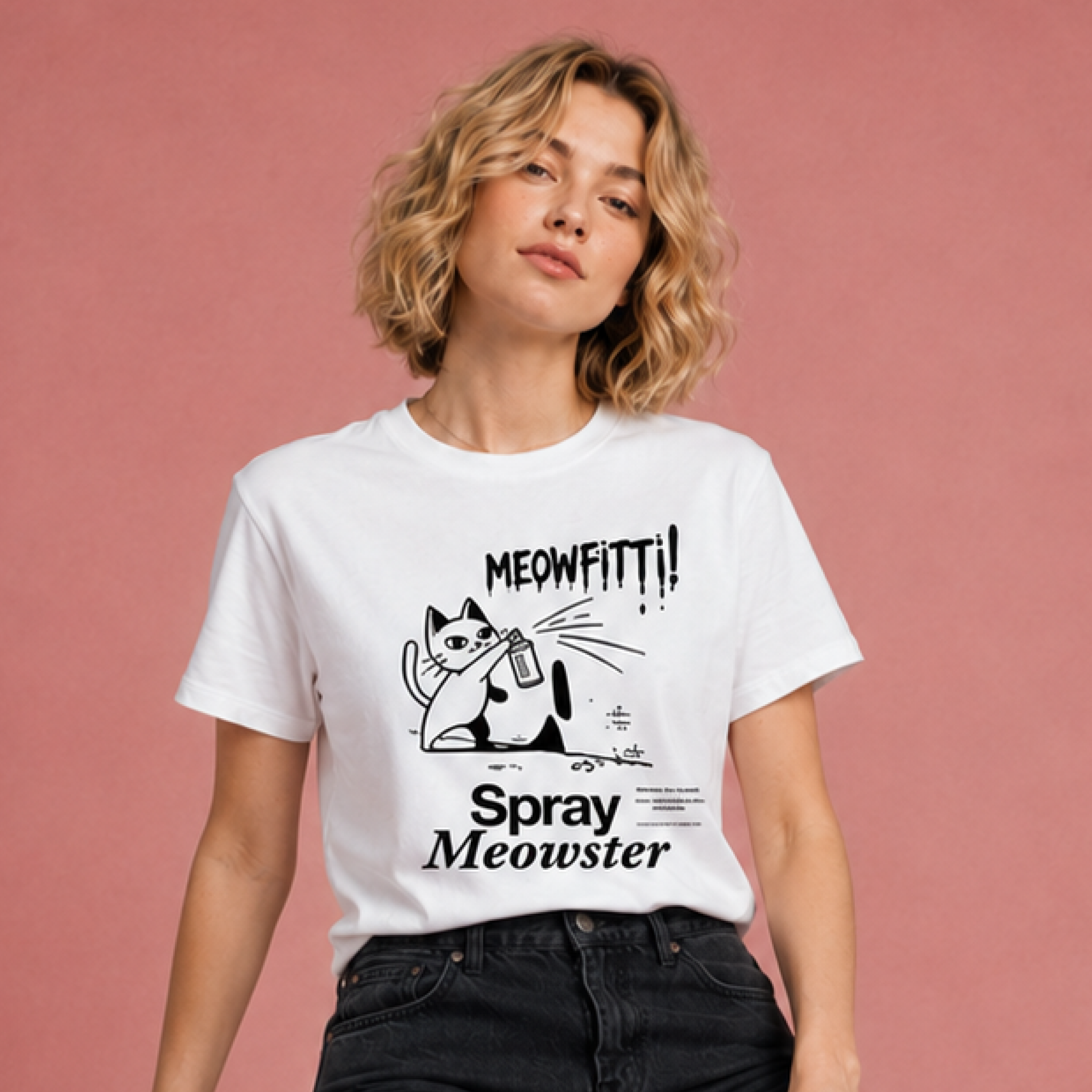 Spray Meowster / Women's Tee