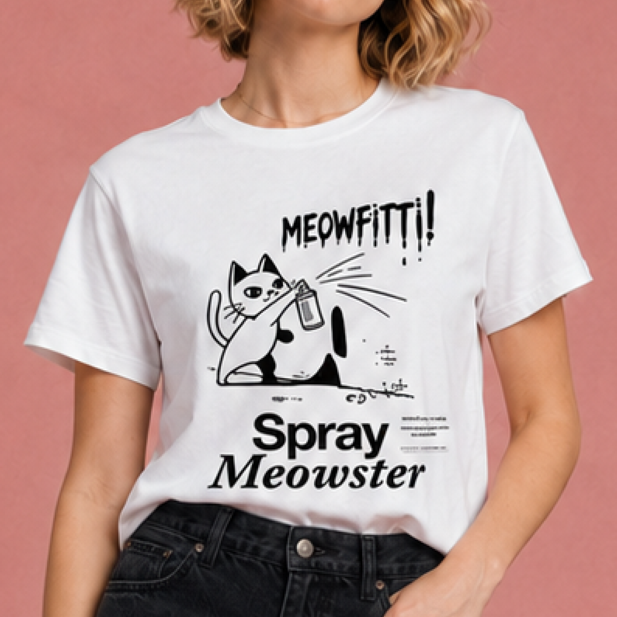 Spray Meowster / Women's Tee