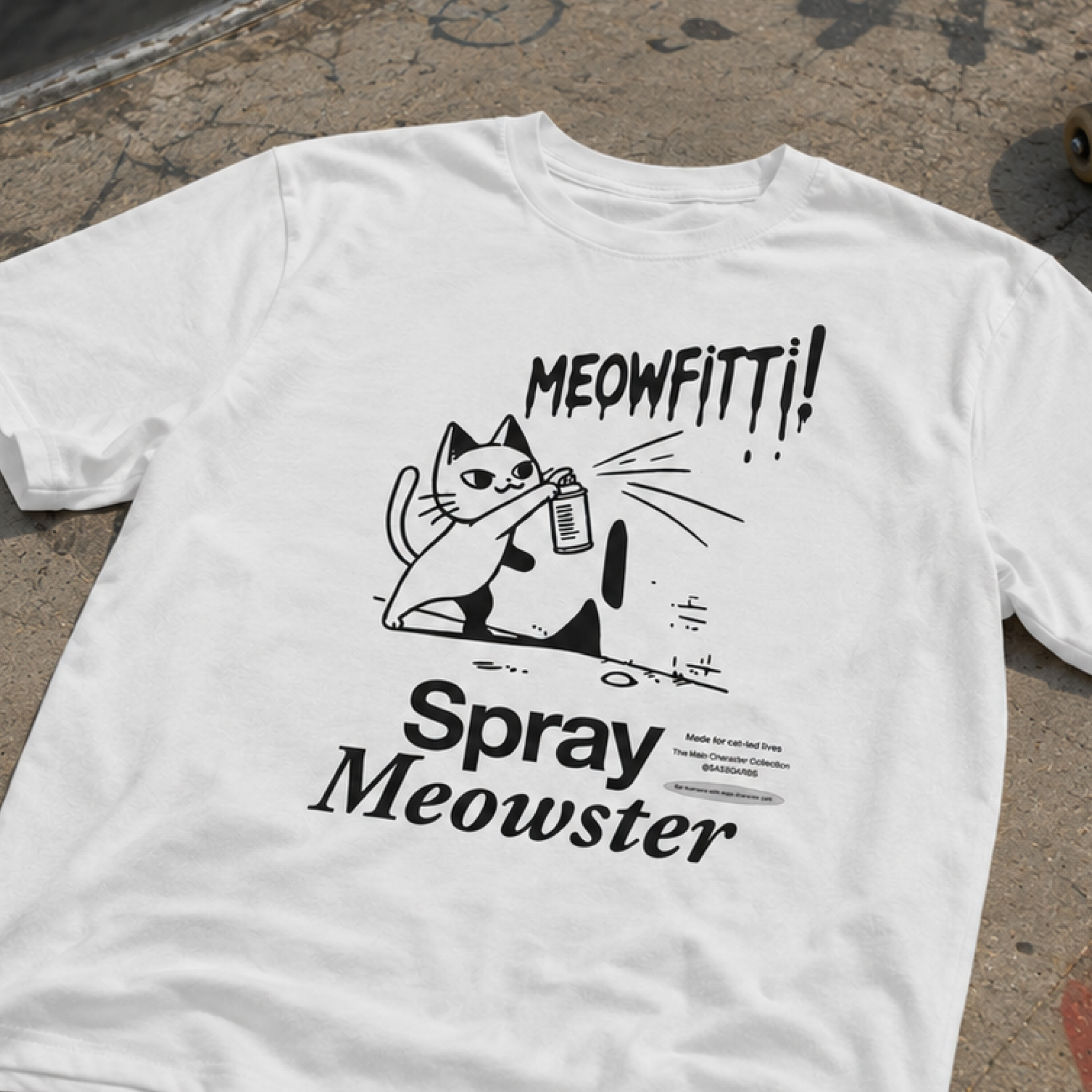 Spray Meowster / Men's Tee