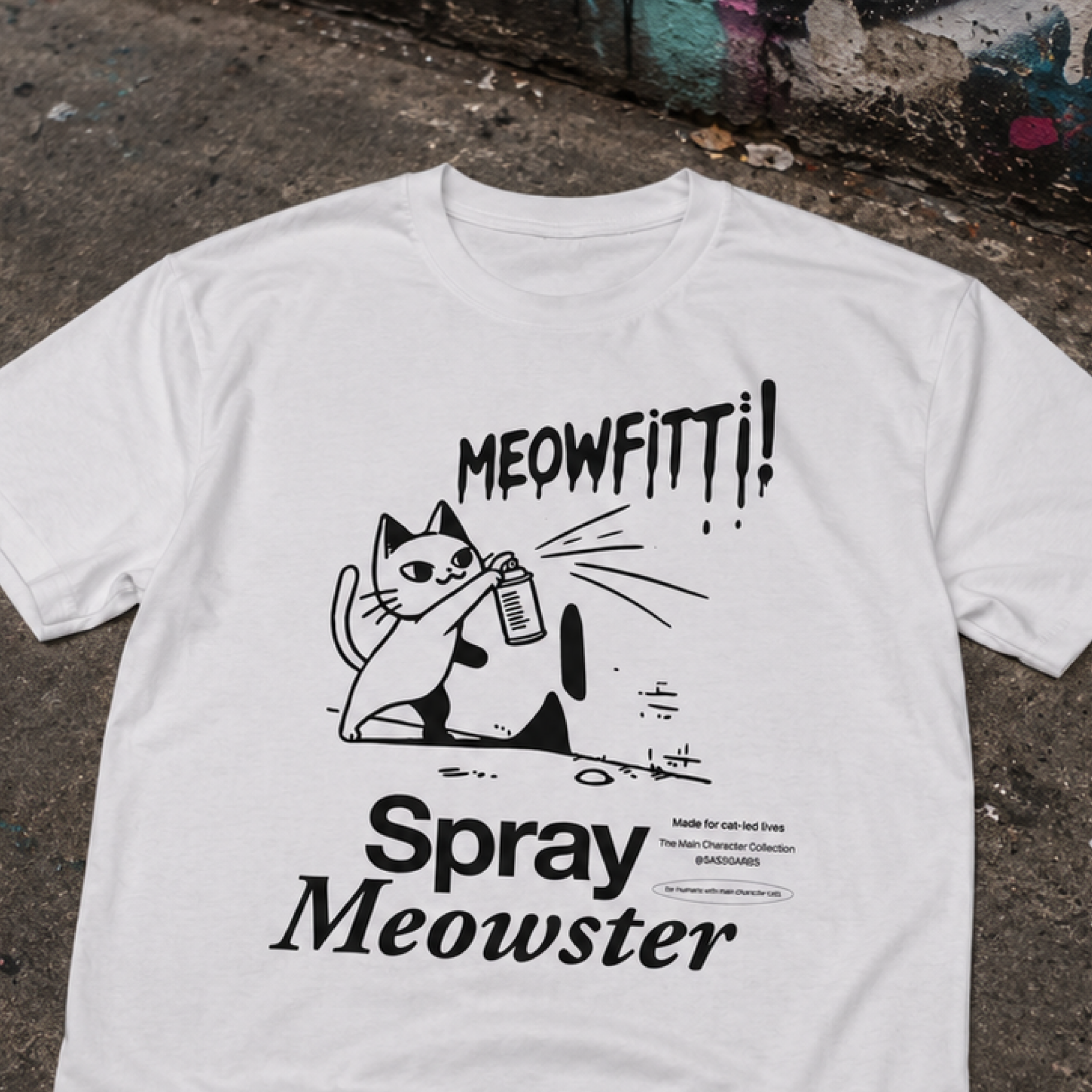 Spray Meowster / Women's Tee