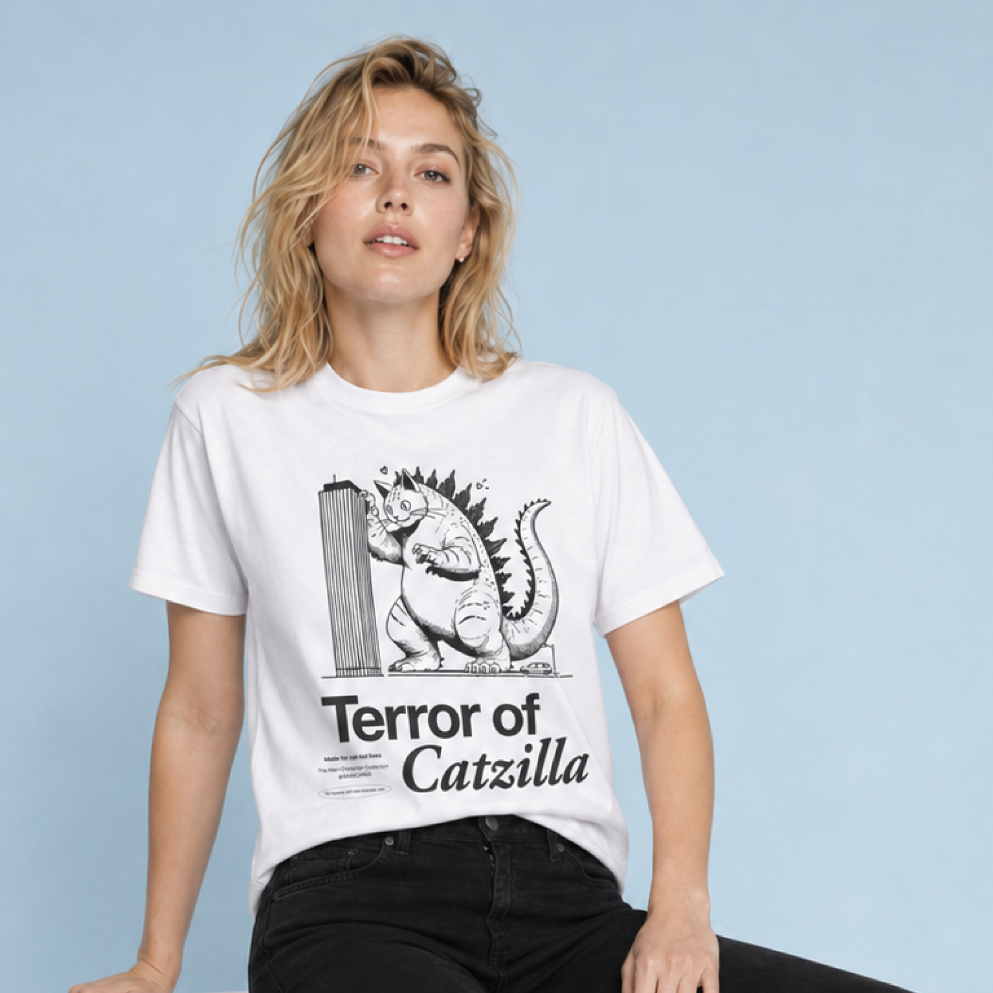 Terror Of Catzilla  / Women's Tee