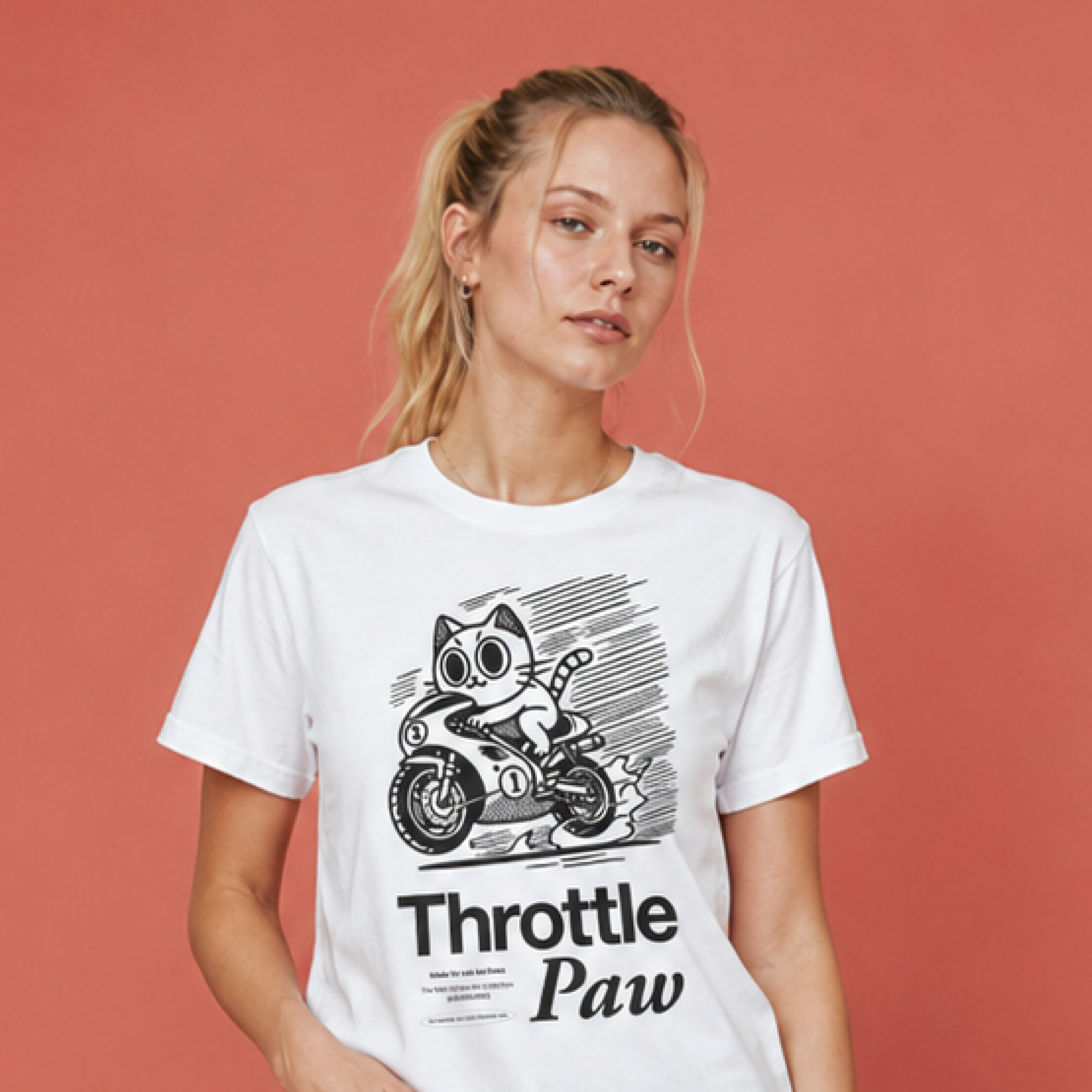 Throttle Paw / Women's Tee