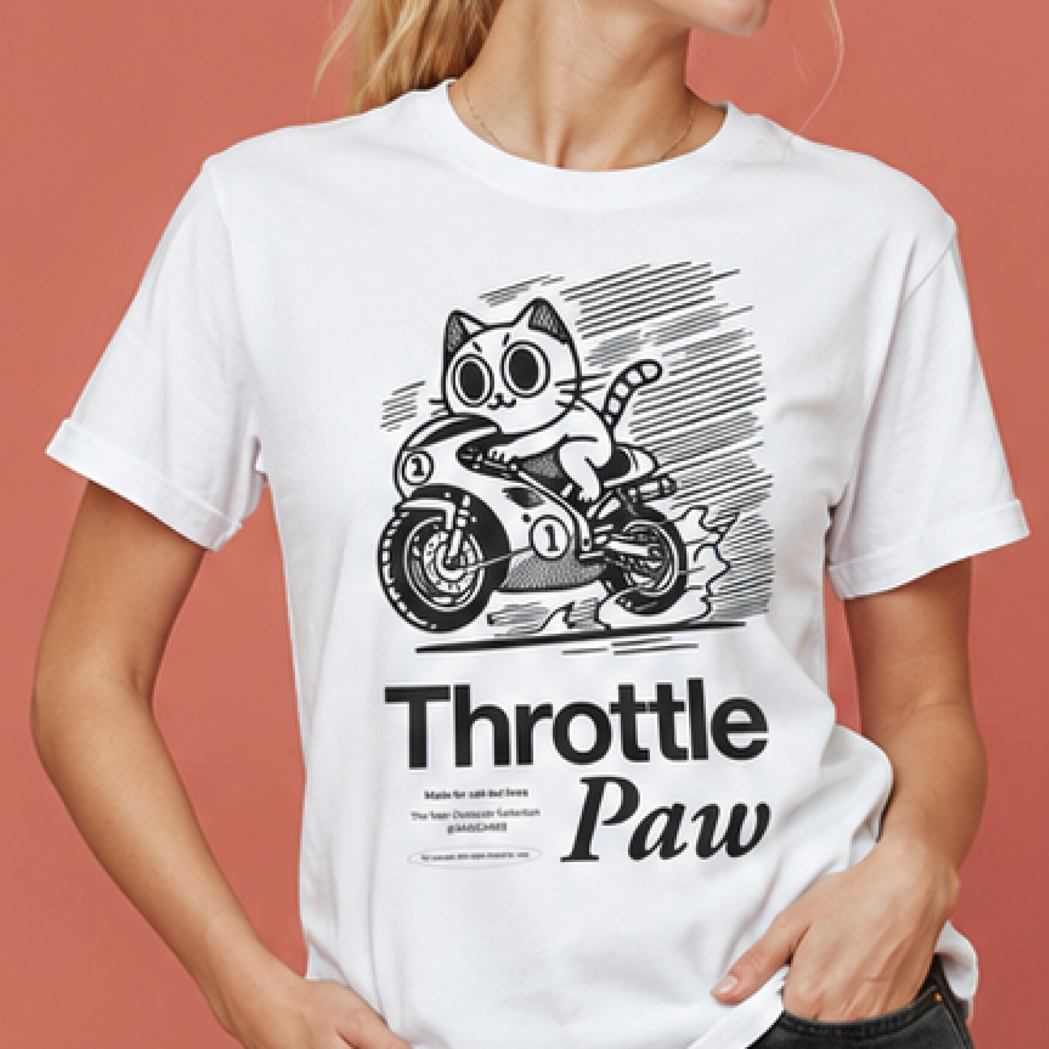 Throttle Paw / Women's Tee