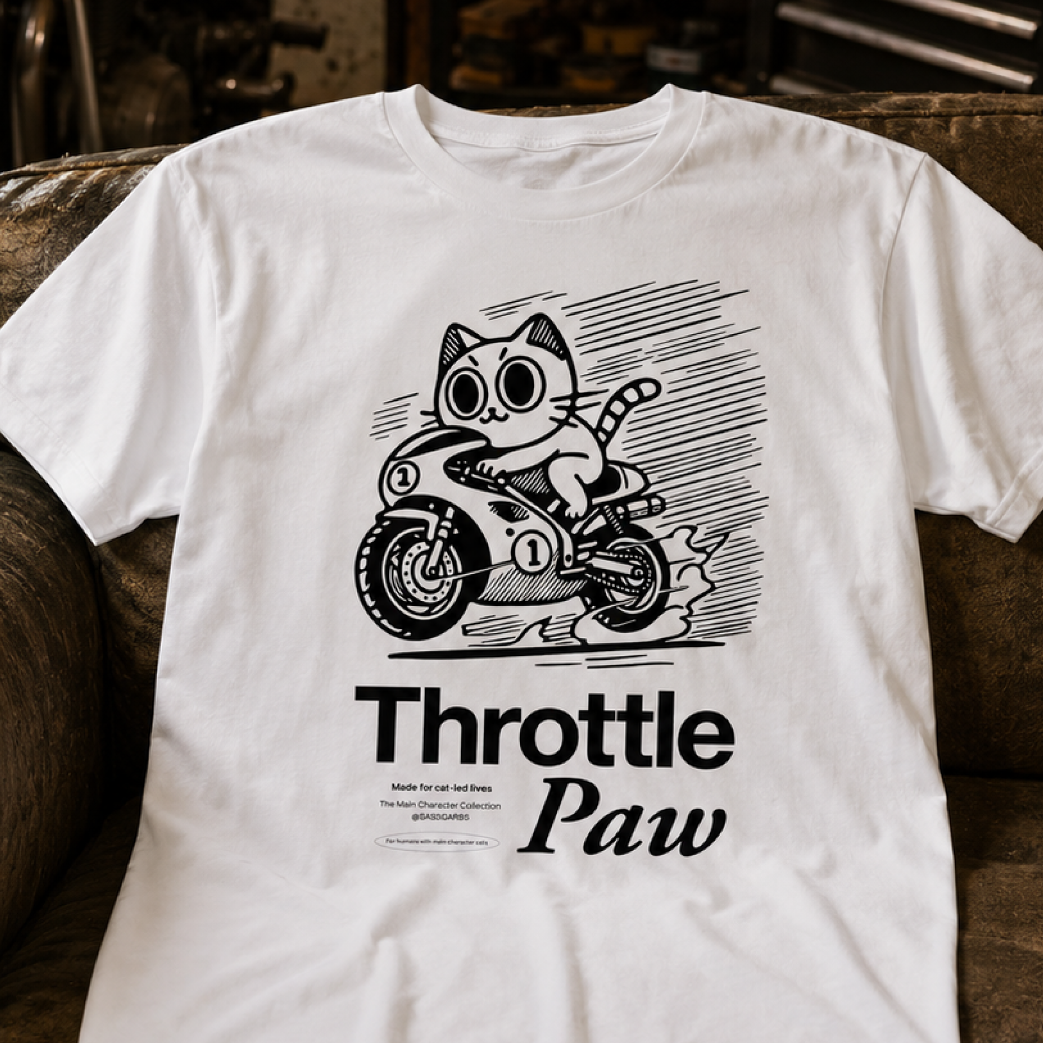 Throttle Paw / Men's Tee